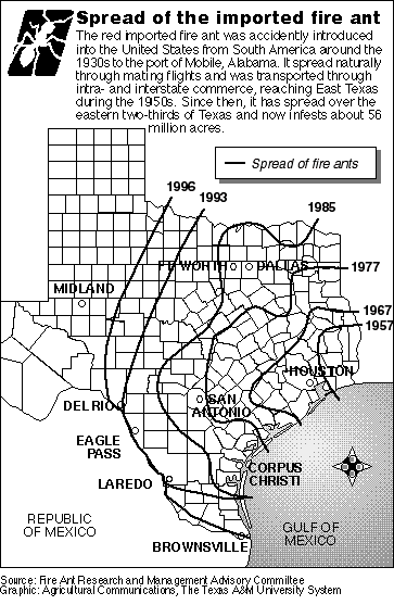 Spread of the Imported Fire Ant